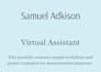handle data entry and small online tasks for your business